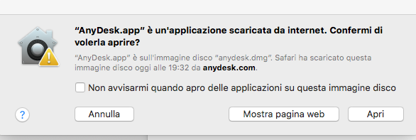 installare anydesk su mac