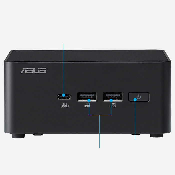 ASUS NUC 14 Pro spec-front